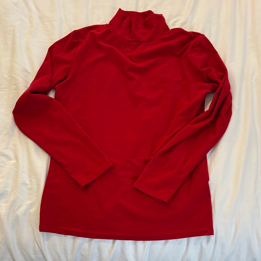 Coco + Carmen Vibrant Red Top